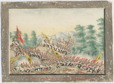 Het beleg van Varna op september 1828 door Unbekannt