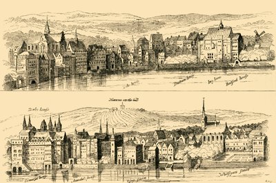 De Strand vanaf de Theems, zestiende eeuw, 1881 door Unbekannt