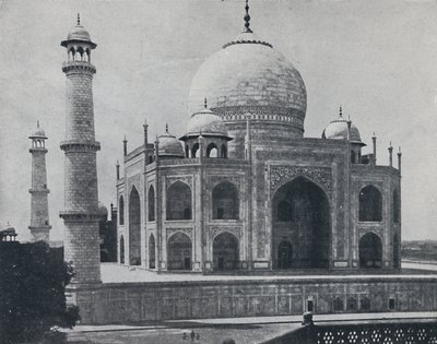 De Taj Mahal door Unbekannt