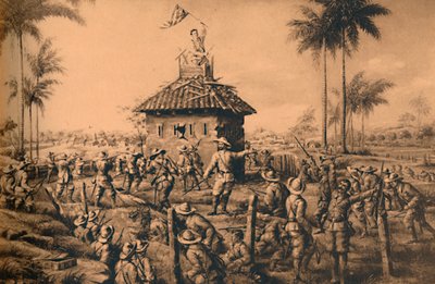 De Inname van Guaimaro, 17-28 oktober 1896 door Unbekannt