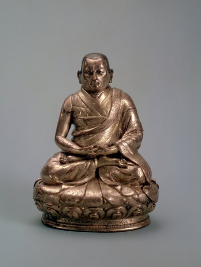 De derde Dalai Lama Sonam Gyatso 1543-1588, 16e-17e eeuw door Unbekannt