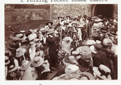 De bruiloft van de ceremoniemeester, circa 1910 door Unbekannt