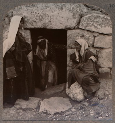 Het Graf van Lazarus, Bethanië, c1900 door Unbekannt