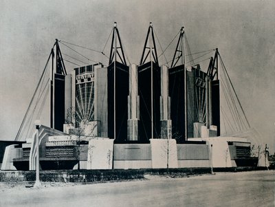 Het Reizen en Transport Gebouw, 1932-1933 door Unbekannt