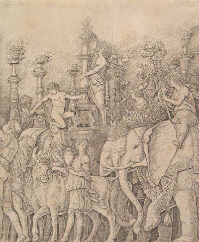 De Triomf van Caesar: De Olifanten door Unbekannt