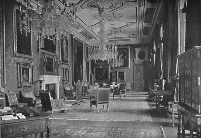 De Van Dyck Kamer, Windsor Castle, 1927 door Unbekannt
