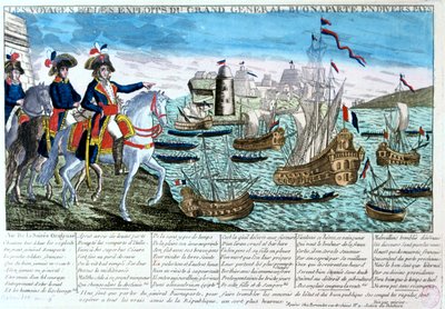 De reizen en exploits van generaal Bonaparte door Unbekannt
