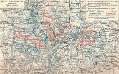 De oorlog van 1870-71. Van de plannen van de Pruisische Generale Staf en andere bronnen, 1907 door Unbekannt