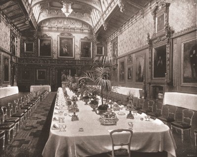 De Waterloo-kamer, Windsor Castle, Berkshire door Unbekannt