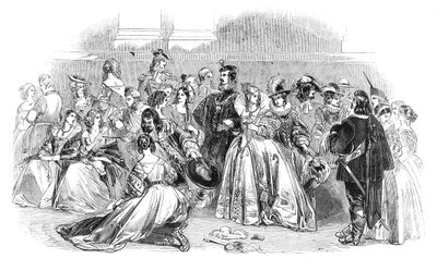 Het Waverley Bal, 1844 door Unbekannt