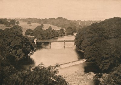 De Weir onder Barnard Castle, 1902 door Unbekannt