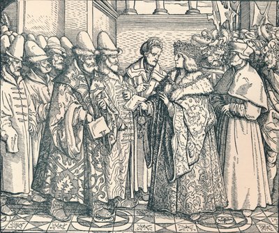 De Witte Russische Federatie met de keizer Max, ca. 1507, 1907 door Unbekannt