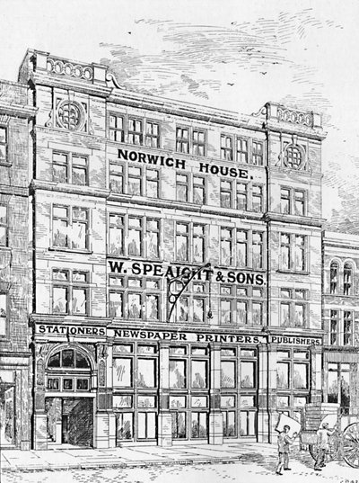 De Werken aan Norwich Street, 1916 door Unbekannt