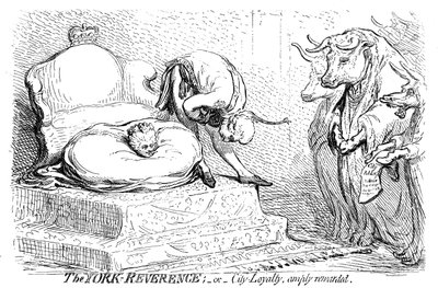 De York Reverence of Stedelijke Loyaliteit, Ruimschoots Beloond, 1796 door Unbekannt