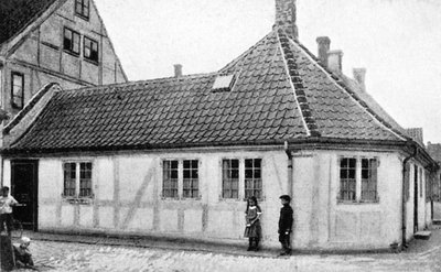 De geboorteplaats van Hans Andersen, Odense, Denemarken, c1920 door Unbekannt