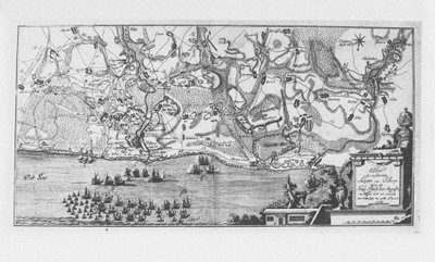 De verovering van de Pruisische vesting Kolberg op 16 december 1761, 1761 door Unbekannt