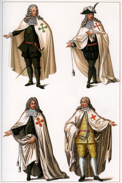 De belangrijkste ridderorden van Spanje en Portugal, 1791, 1902 door Unbekannt
