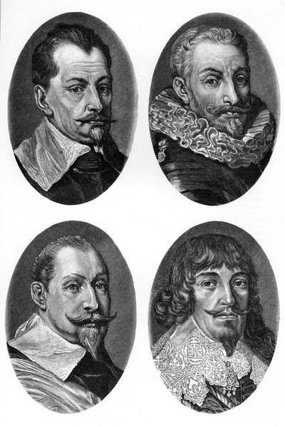 De belangrijkste militaire bevelhebbers van de Dertigjarige Oorlog, 1618-1648, 1903 door Unbekannt