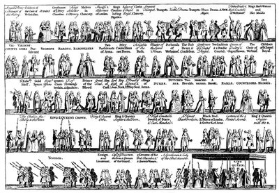 De kroningsprocessie van George II, 1727 ca. 1905 door Unbekannt