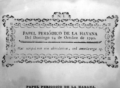 De eerste gedrukte krant, 1790-1804 door Unbekannt