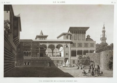 Het huis van Osman Bey, Egypte, c.1798 door Unbekannt