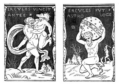 De werken van Hercules door Unbekannt