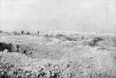 Het landschap van Mort-Homme, Verdun, Frankrijk, Eerste Wereldoorlog, 1917 door Unbekannt
