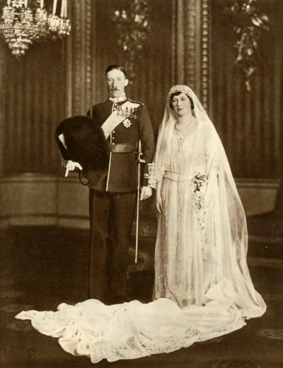 Het huwelijk van Prinses Mary en Burggraaf Lascelles, 28 februari 1922, 1935 door Unbekannt