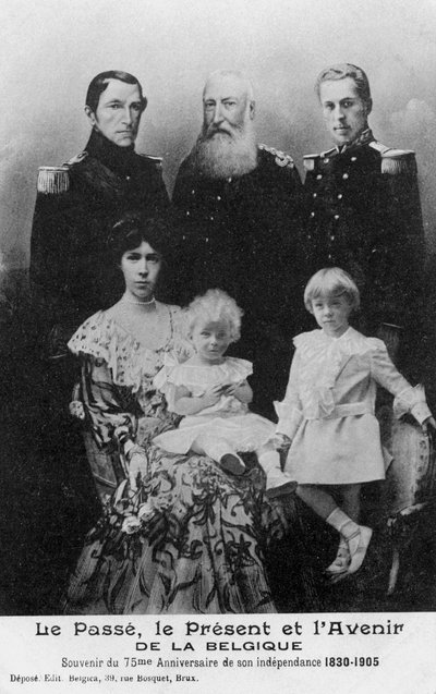 Het verleden, het heden en de toekomst van België, 1905 door Unbekannt