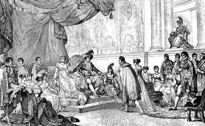 Het huwelijk van Jerome Bonaparte, 22 augustus 1807 1882-1884 door Unbekannt