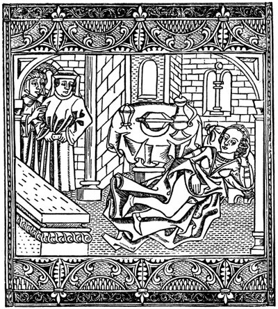De vrouw van Xanthus slaapt, 1485 1964 door Unbekannt