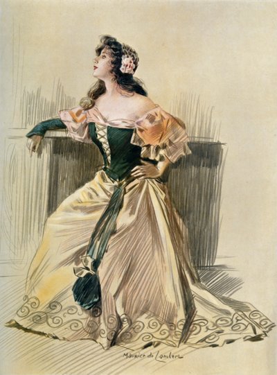 Theater De La Porte-Saint-Martin - Falstaff - Nelly. - Mlle. Pannetier, 1904 door Unbekannt