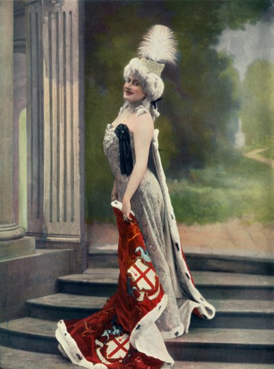 Theatre Des Varietes. - Parijs Aux Varietes - La Commere. - Mlle. Saulier, 1904 door Unbekannt