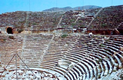 Theater, Hierapolis, Pamukkale, Turkije door Unbekannt