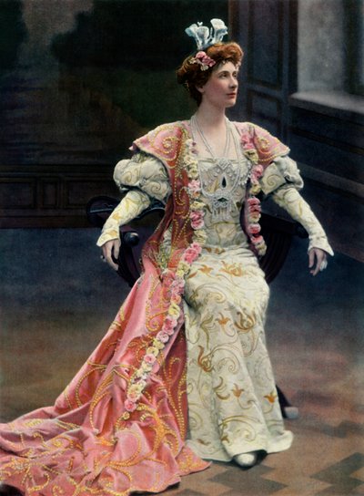 Theatre National De Opera-Comique - La Reine Fiammette. Mlle. Garden, rol d