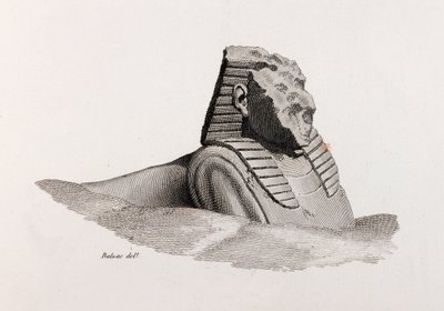 Thebe: Karnak (detail) door Unbekannt