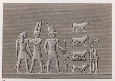 Thebe, Louqsor (detail) door Unbekannt