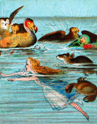 Er was een muis die rondspetterde, ca. 1900 door Unbekannt