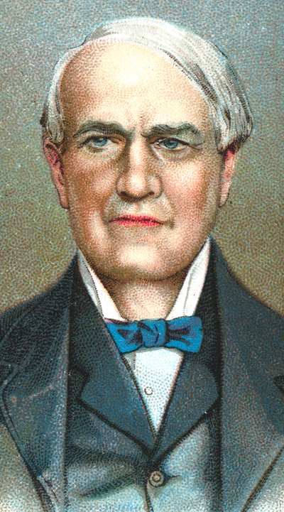 Thomas Alva Edison, Amerikaanse uitvinder, 1924 door Unbekannt
