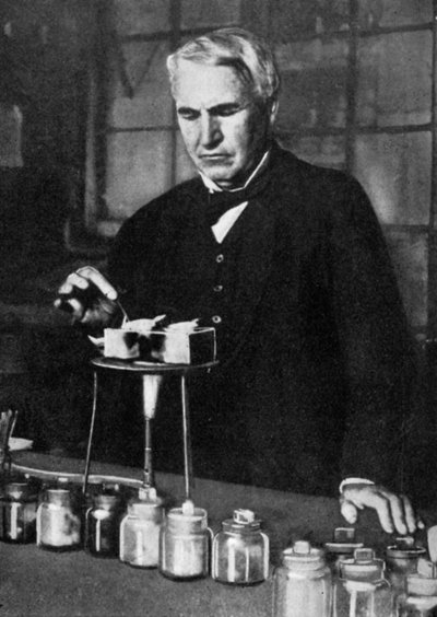 Thomas Alva Edison, Amerikaanse uitvinder en zakenman, 1926 door Unbekannt