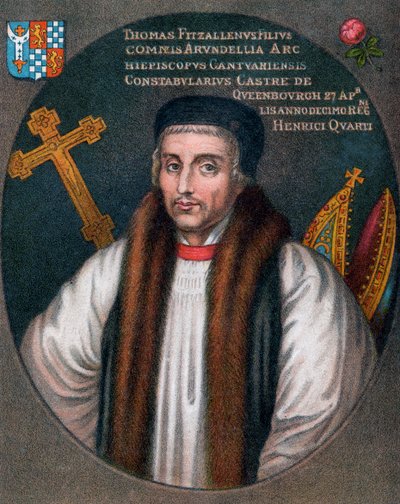 Thomas Arundel, Aartsbisschop van Canterbury en Lord Chancellor door Unbekannt