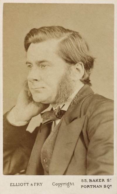 Thomas Henry Huxley, Britse bioloog, ca. 1865-1886 door Unbekannt