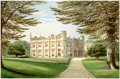 Thrybergh Park, Yorkshire, huis van de familie Fullerton, ca. 1880 door Unbekannt