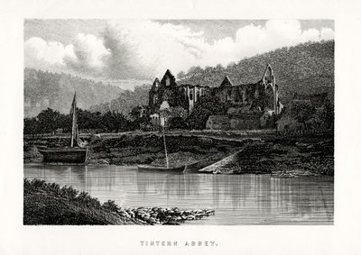 Tintern Abbey, Monmouthshire, Engeland door Unbekannt