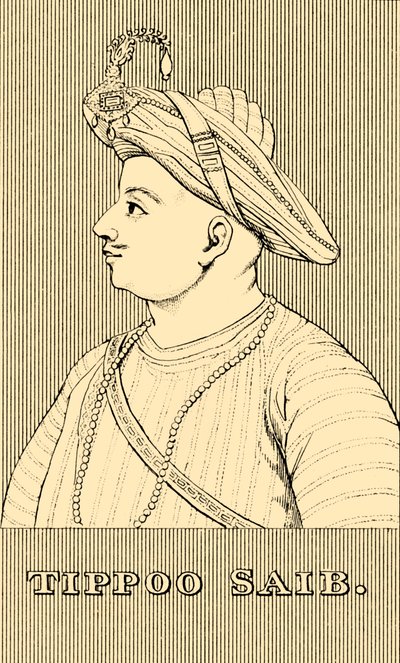 Tippoo Saib, 1750-1799, 1830 door Unbekannt
