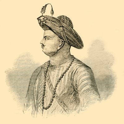 Tippoo Saib, ca. 1790, 1890 door Unbekannt