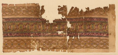 Tiraz met guilloche banden, 1100s door Unbekannt