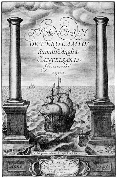 Titelpagina van Francis Bacons Instauratio Magna, 1620 1893 door Unbekannt