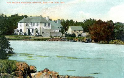 Tom Moors residentie, Bermuda door Unbekannt