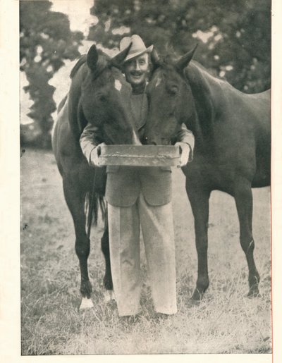 Tom Walls: Zou dat de stamboom van een paard zo betrouwbaar was als de naam van Booths op een door Unbekannt